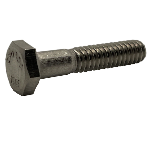 A6010100030 M10 X 30 HEX HEAD CAP SCREW STAINLESS